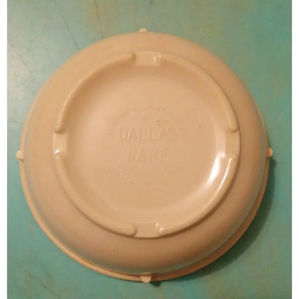 DALLAS WARE Melamine Melmac Cream 5.75
